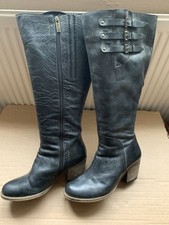 Duo - Long Leather Boots 5 (38) - extra wide (42 - 44cm) calf