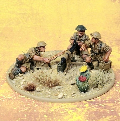 Painted ww2 british - 8th, army