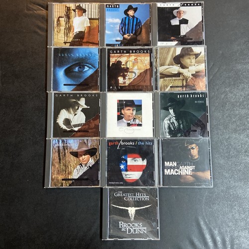 Garth brooks lot cds - lot, (12)