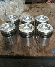 Leyland 410 pistons with rings and pin set of 6 clydesdale, reiver