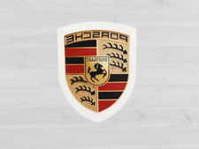 Genuine Porsche Crest Sticker