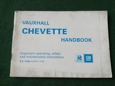 1975 Vauxhall Chevette Handbook.