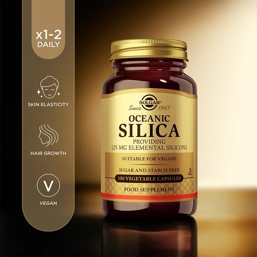 Solgar oceanic silica 25mg - solgar,