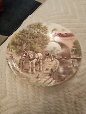 Wedgwood'Over The Canal' By John Chapman Bone China Plate Ltd Edition