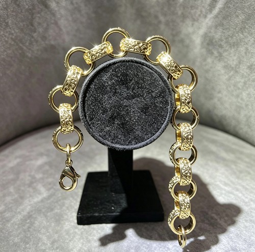 Large heavy gold plated - large,