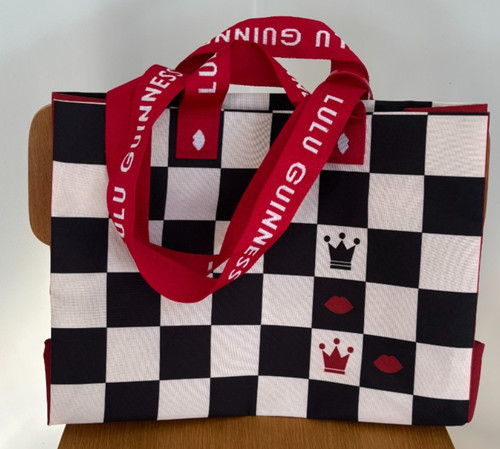 Lulu guinness chess - chess, tote