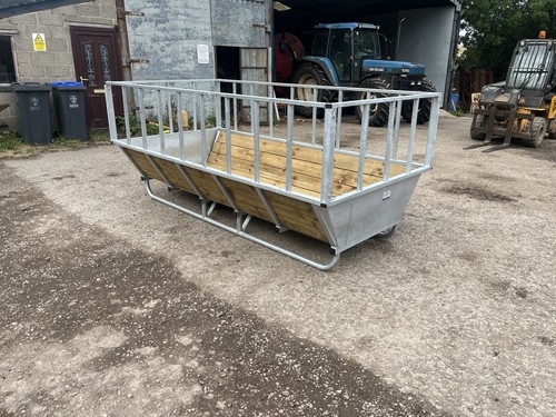 Galvanised 10ft feed bin - 10ft,