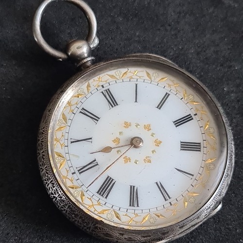 Antique solid silver ladies - silver,