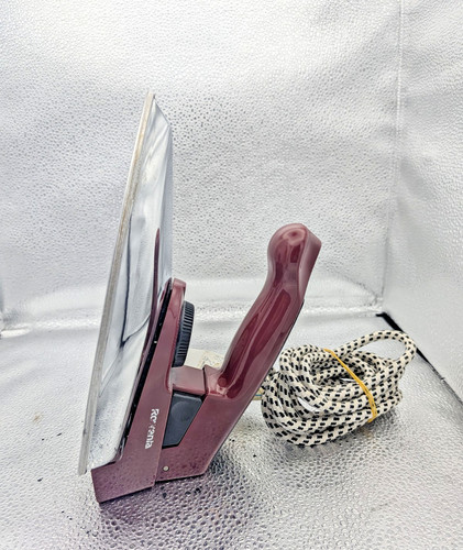 Vintage rowenta dry iron - dry,