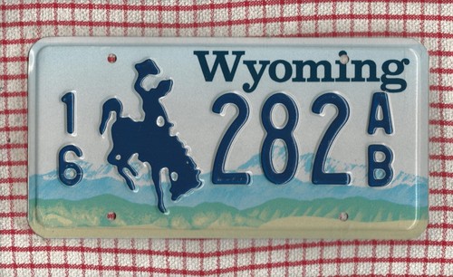 Wyoming american license - wyoming,