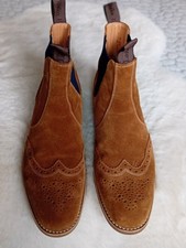 Loake Mens Seude Chelsea Boot