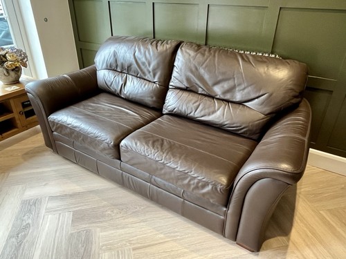 Large brown leather - brown, 3