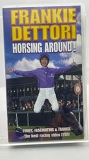 Frankie Dettori Horsing Around VHS Video Tape Horse Racing Documentary Rare