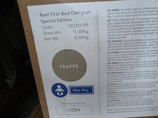 Silvercross Reef First Bed Carrycot Frappe Brand New