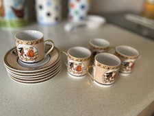 Porcelain Demitasse Cups & Saucers Turkish Coffee “THE MUST”
