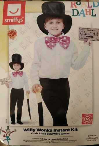 Boys childrens willy wonka - childrens,