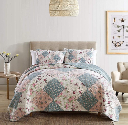 Shabby chic floral patchwork - shabby,