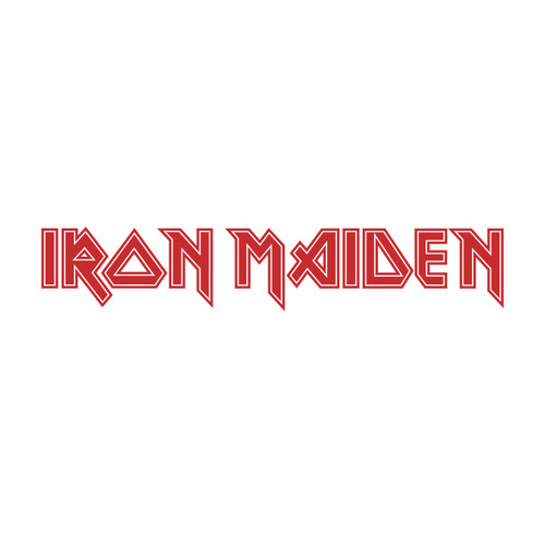 Iron maiden vinyl decal - iron,