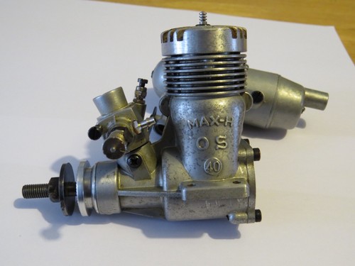 Engine with silencer - with,