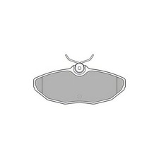 DELPHI LP1505 Brake Pad Set