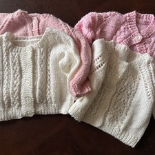 Baby Girls Hand Knitted