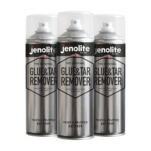 Jenolite glue tar residue - glue,