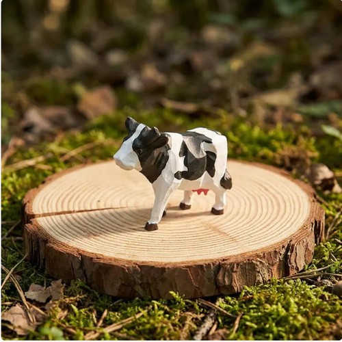 Black and white dairy - dairy, wood