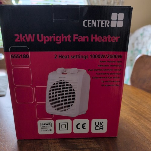 Center 2kw upright fan - cb,