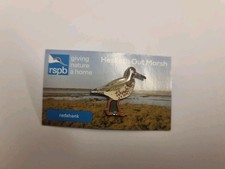 RSPB Bird Pin Badge on Picture