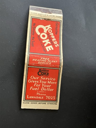 Vintage matchbook chicago - vintage, “chicago