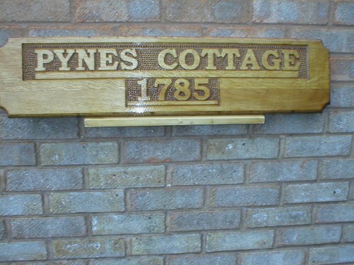 Personalised large signs wood - large,