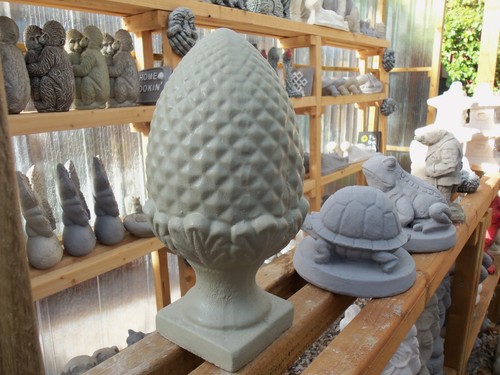 Concrete garden ornaments - garden,