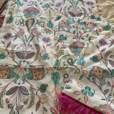 Prestigious Textiles fabric Raj Col.Jade 1 Curtain Double Fabric + Window Panel