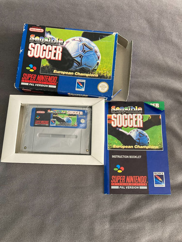 Sensible soccer nintendo - nintendo, snes