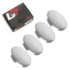 4x Cap Wheel Hub Cover Trim Wheel Cover Gray Curved ø 60mm for CHRYSLER