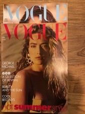 Vogue UK x2 Vintage Fashion From 1988