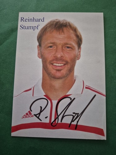 Reinhard stumpf autograph - stumpf,,