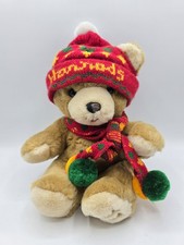 Harrods Christmas 1988 Foot Dated Teddy Bear - RARE