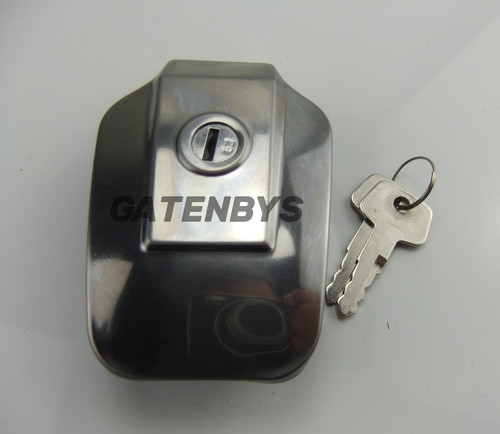 New chrome square locking fuel - square,