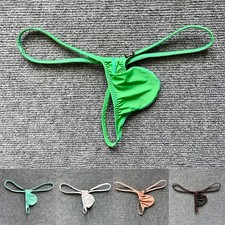 Men Low Waist Underwear Thongs