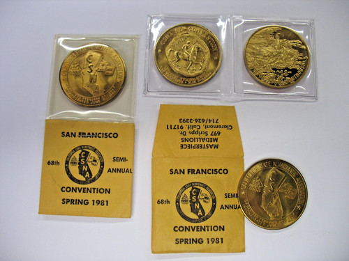 Csna coin club tokens - 4, &