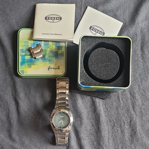 Fossil big tic 8112 quartz - big, jr-8112