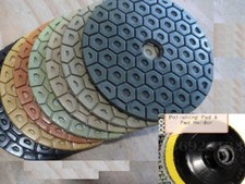 7" Diamond Polishing Pads Set