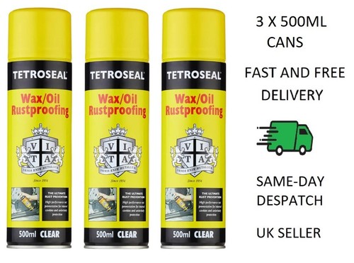 Tetroseal wax oil black - wax,