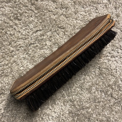 Vintage zipped pig - pig, brown