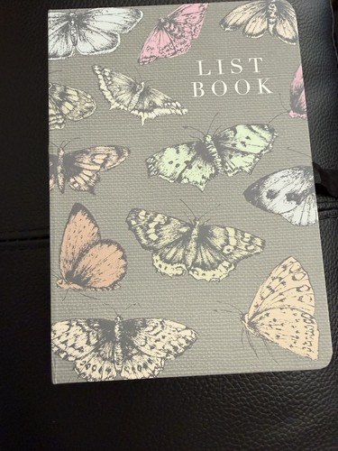 Paperchase list book - a5,