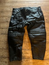 JTS Leather motorbike Trousers