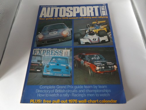 Autosport 1976 year book - year,