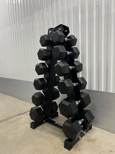 Hex dumbbell 5kg set - hex,