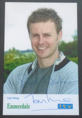 Emmerdale hand signed photo - ,